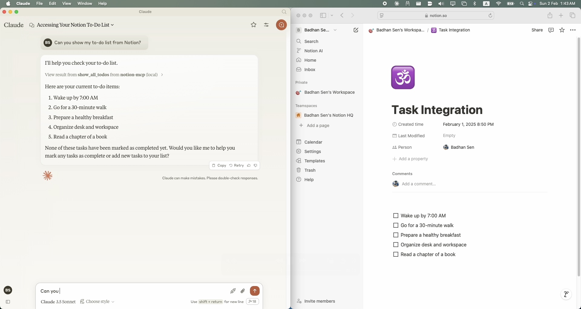 Notion MCP Query 1