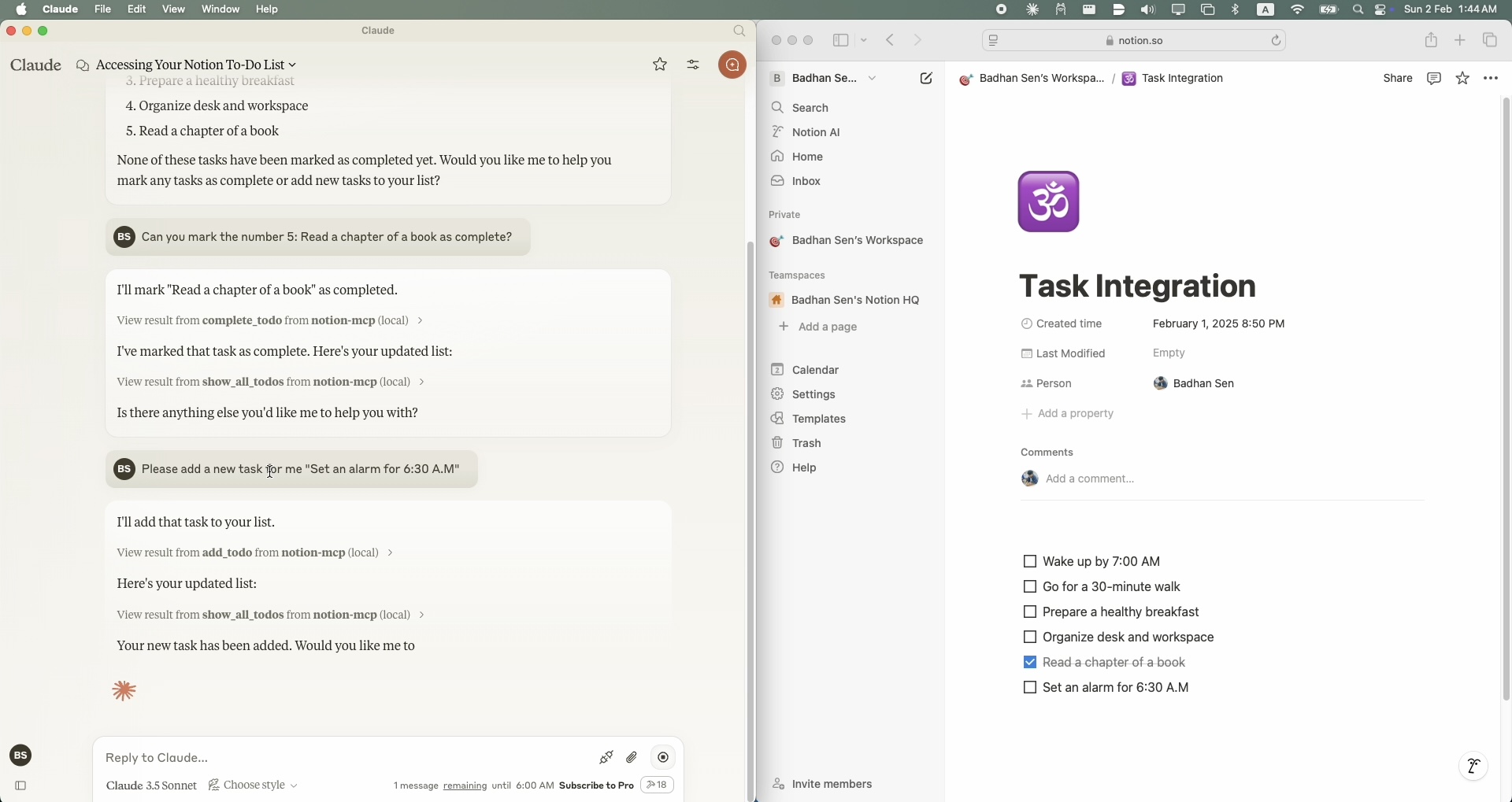 Notion MCP Query 1