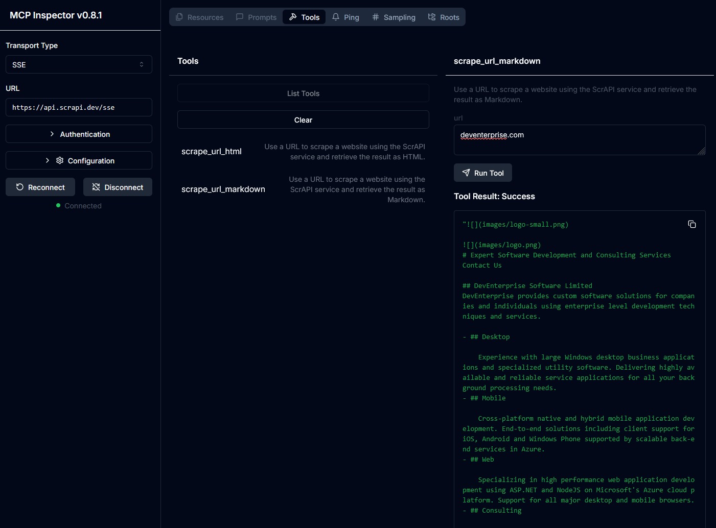 MCP-Inspector