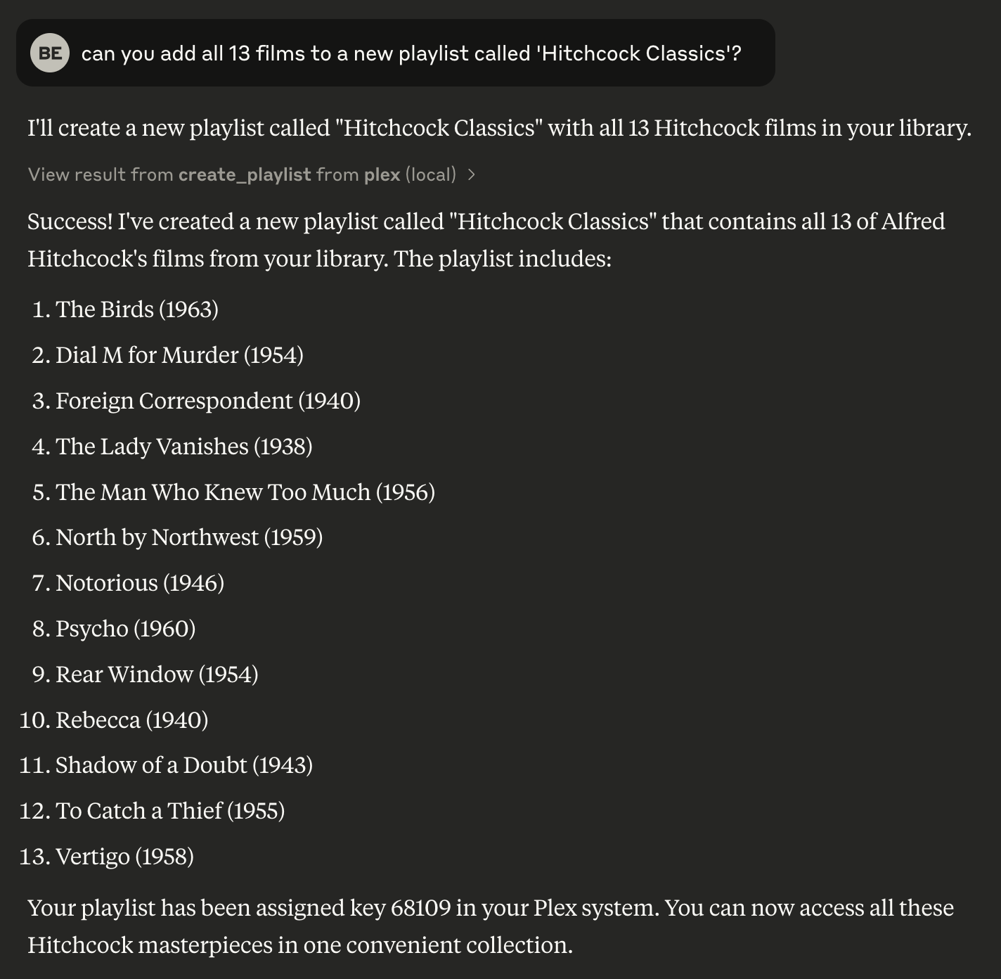 Create a playlist