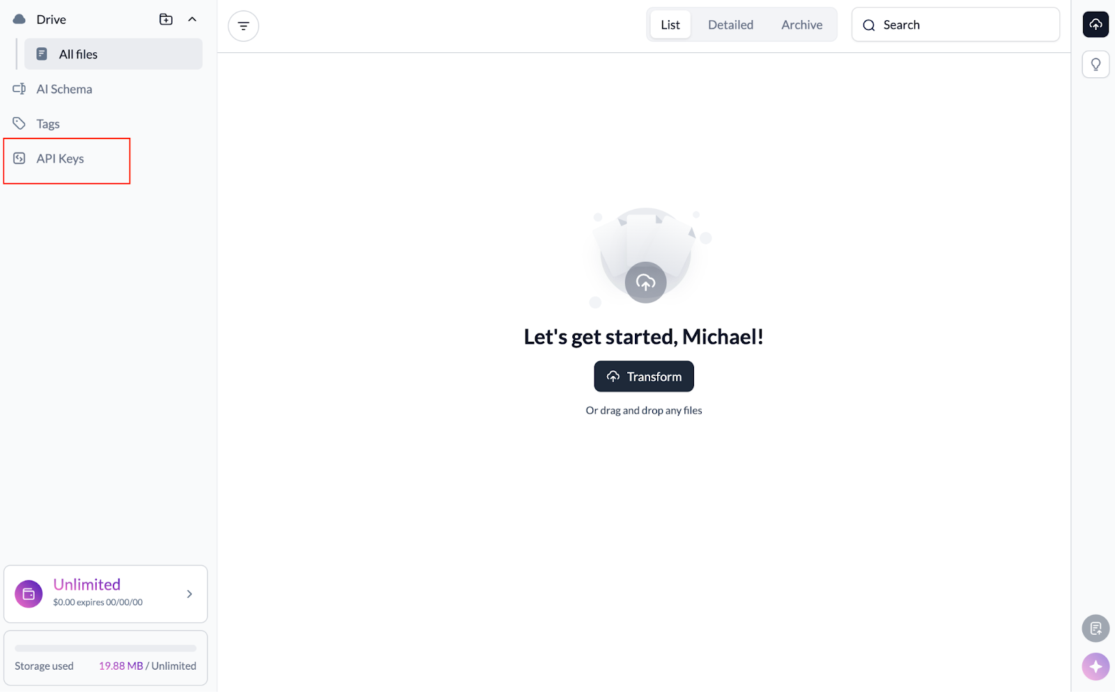 API Create