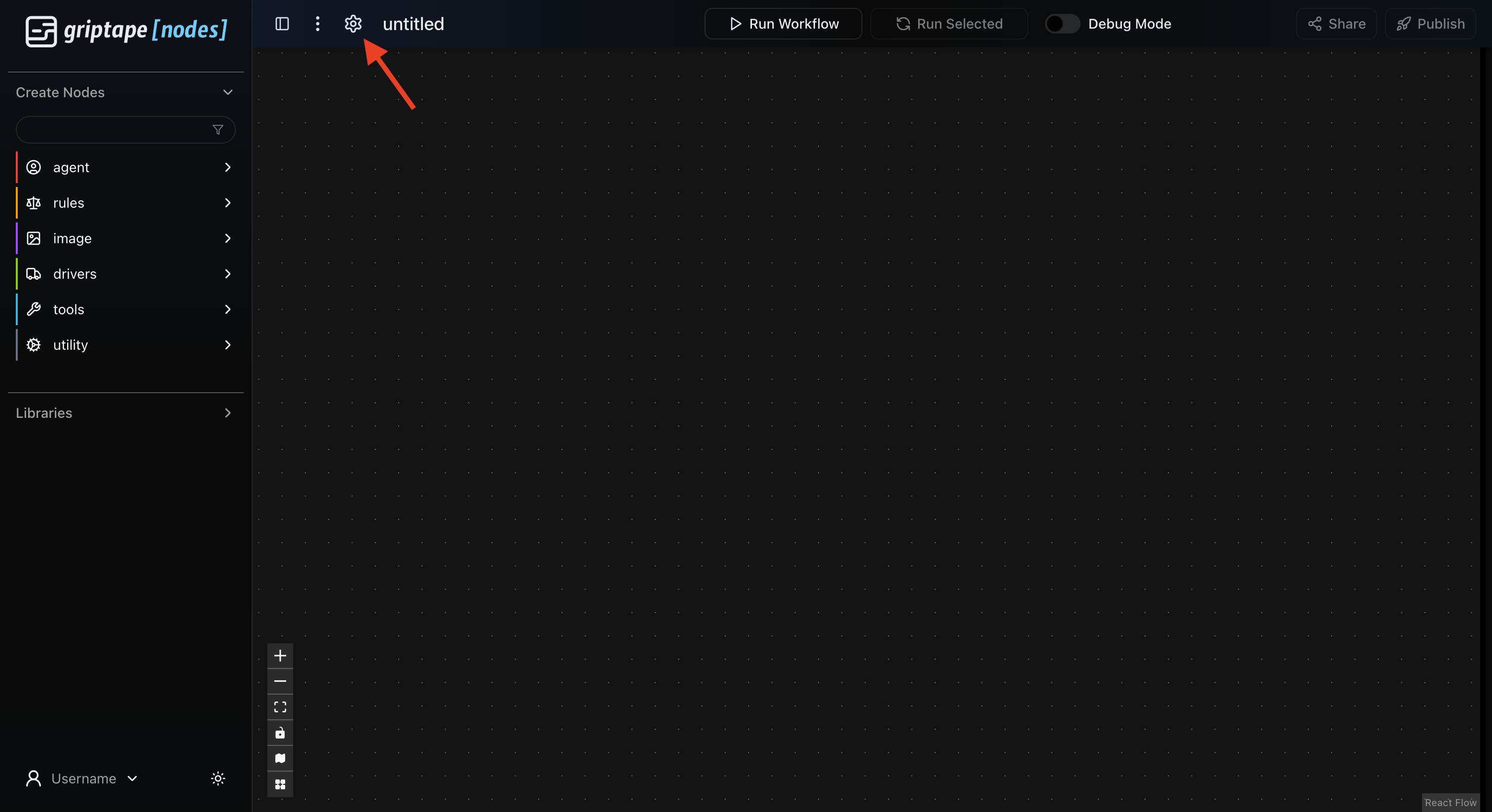 Open Settings