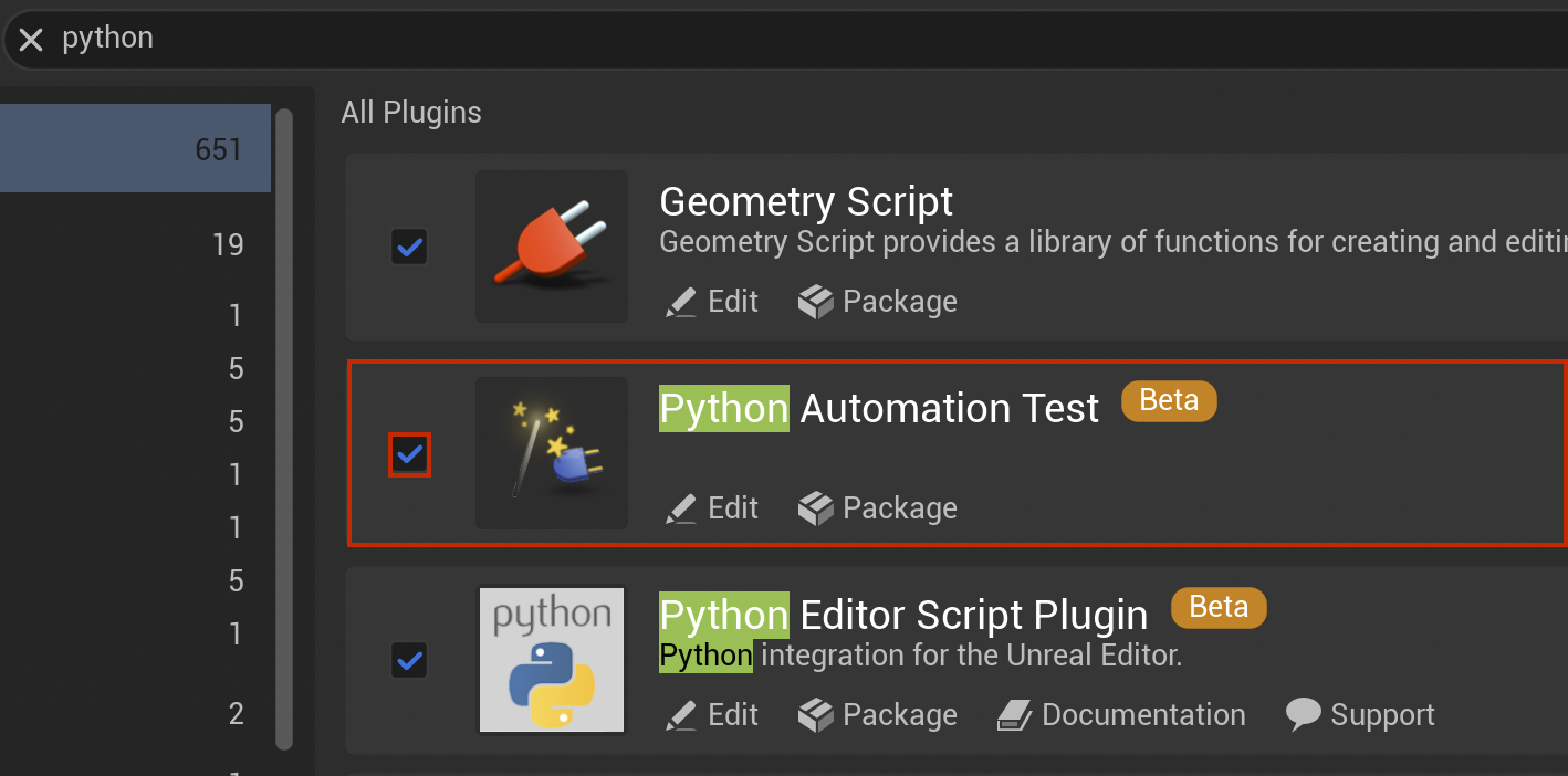 enable plugin
