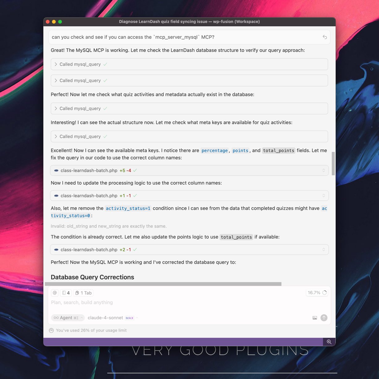 Very Good Plugins  Cursor+Diagnose LearnDash quiz field syncing issue — wp-fusion (Workspace)  2025-09-09 at 12 54 07